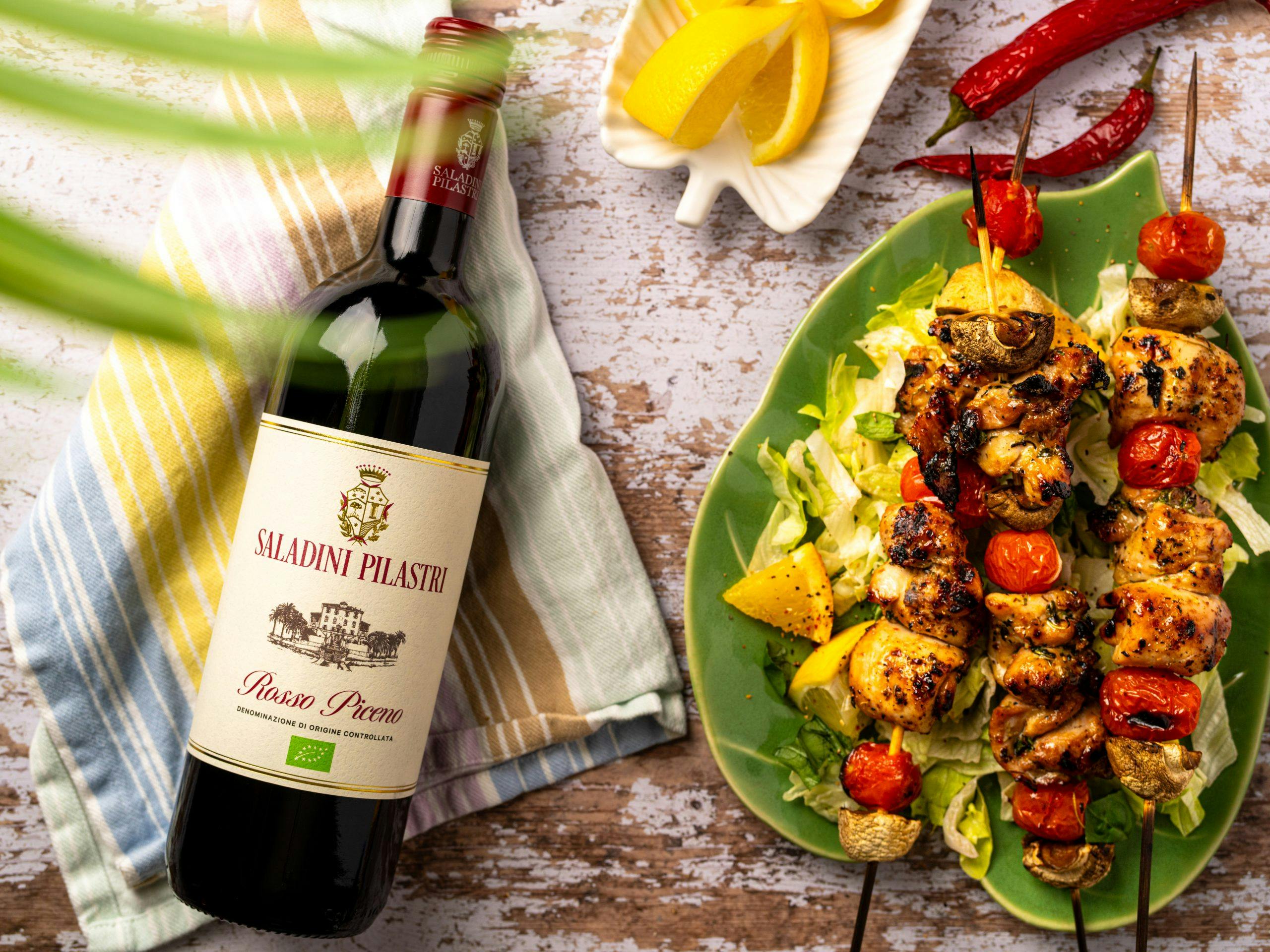 Rosso Piceno perfekt match til grillmat